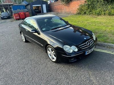 Used Mercedes CLK320 Avantgarde 2006 Black Coupe