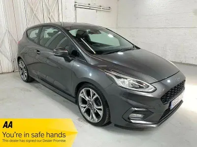 Used Ford Fiesta ST-Line 100 HP (73 kW) 2018 Grey Hatchback