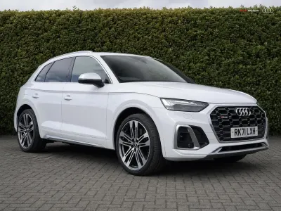 Used Audi SQ5 Black Edition 341 HP (250 kW) 2021 White SUV