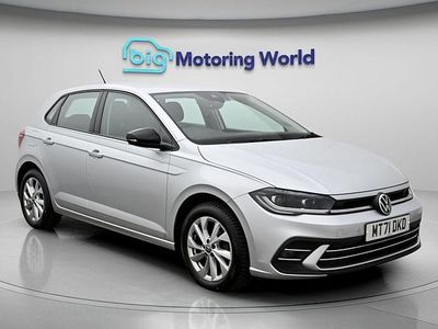 Begagnad VW Polo Style 95 HK (69 kW) 2021 Silver Halvkombi