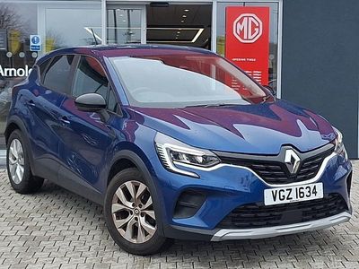 Usado Renault Captur Iconic 140 HP (102 kW) 2021 Azul SUV