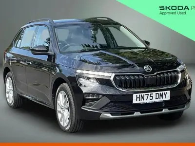 Used Skoda Kamiq SE 115 HP (84 kW) 2025 Black magic pearl effect SUV