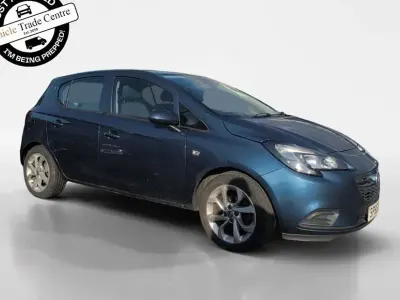 Used Vauxhall Corsa 90 HP (66 kW) 2015 Blue Hatchback