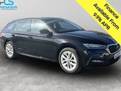 Used Skoda Octavia SE Technology 201 HP (147 kW) 2022 Black Estate