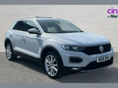 Used VW T-Roc SEL 150 HP (110 kW) 2018 Silver SUV