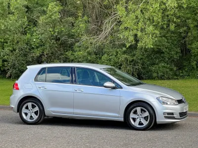 Used VW Golf VII Match 110 HP (80 kW) 2015 Silver metallic Hatchback