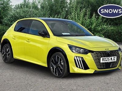 Used Peugeot 208 GT 102 HP (75 kW) 2025 Yellow Hatchback