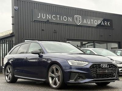 Used Audi A4 Black Edition 163 HP (119 kW) 2020 Blue Estate