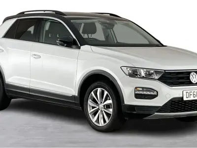 Used VW T-Roc Design 115 HP (84 kW) 2019 White SUV