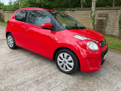 Used Citroën C1 Feel 82 HP (60 kW) 2016 Red Hatchback