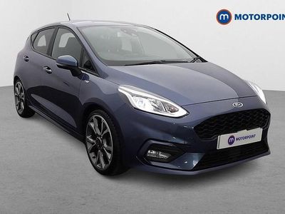 Used Ford Fiesta ST-Line X 155 HP (114 kW) 2021 Blue Hatchback