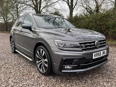 Used VW Tiguan R-line 150 HP (110 kW) 2018 Grey SUV