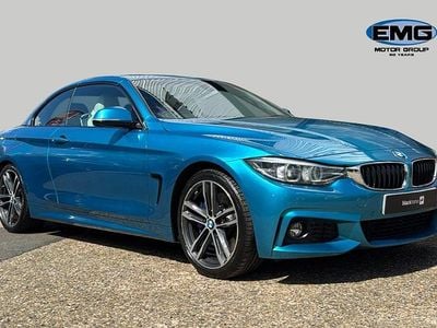 Used BMW 440 M Sport 326 HP (239 kW) 2017 Blue Cabriolet