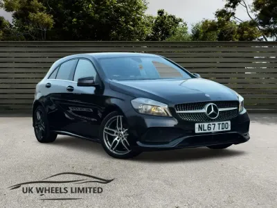 Used Mercedes A160 Executive 102 HP (75 kW) 2017 Black Hatchback