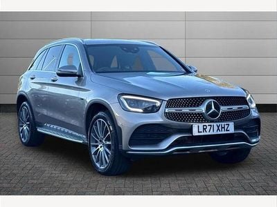 Used Mercedes GLC300e AMG Line Premium 301 HP (221 kW) 2021 Silver SUV