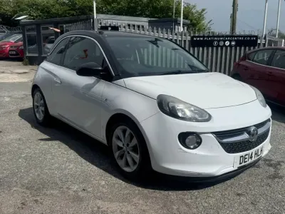 Begagnad Vauxhall Adam Jam 2014 Vit Halvkombi