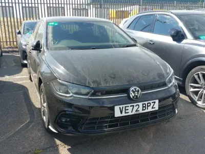 Used VW Polo R-line 95 HP (69 kW) 2023 Black Hatchback