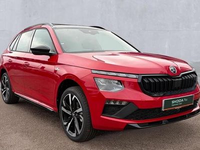 Used Skoda Kamiq Monte Carlo 150 HP (110 kW) 2025 Velvet red metallic SUV