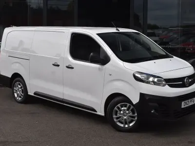 Used Vauxhall Vivaro S 2021 White jade MPV