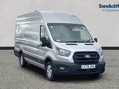Used Ford Transit Trend 130 HP (95 kW) 2026 Moondust silver Van