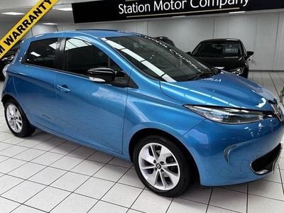 Blue Used 2019 Renault Zoe Dynamique Hatchback | £7,899 (Fair price)