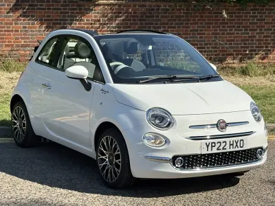 Used Fiat 500 Dolcevita 2022 White Cabriolet