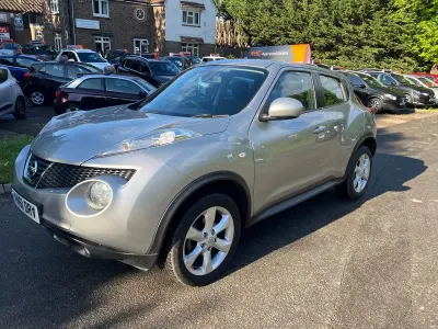 Used Nissan Juke Acenta 117 HP (86 kW) 2011 Silver SUV