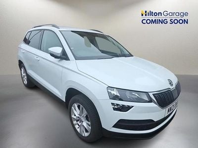 White Used 2021 Skoda Karoq SE Technology SUV | £15,450 (Super price)
