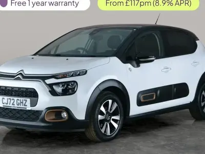 Used Citroën C3 PureTech 83 HP (61 kW) 2023 White Hatchback