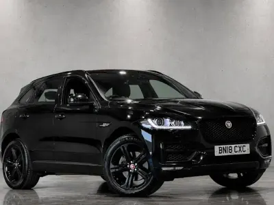 Used Jaguar F-Pace R-Sport 241 HP (177 kW) 2018 Black SUV