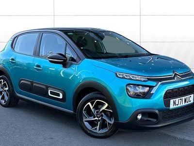 Used Citroën C3 PureTech 83 HP (61 kW) 2021 Blue Hatchback