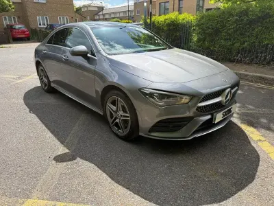 Used Mercedes CLA250e AMG line 2022 Grey Coupe