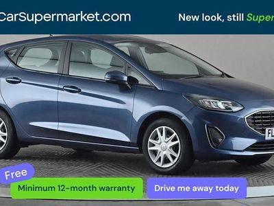 Usado Ford Fiesta Trend 101 HP (74 kW) 2022 Azul Citadino