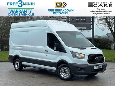 Used Ford Transit 130 HP (95 kW) 2018 White Van
