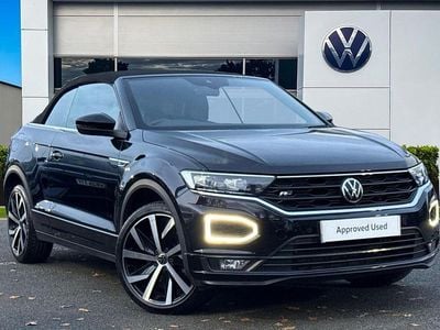 Black Used 2021 VW T-Roc R-line SUV | £20,380 (Good price)