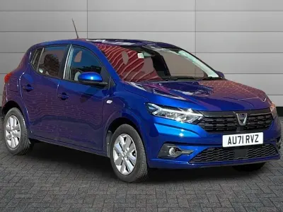 Used Dacia Sandero Comfort 90 HP (66 kW) 2021 Iron blue Hatchback