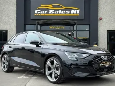Used Audi A3 Sport 116 HP (85 kW) 2021 Black Sedan