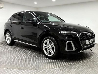 Used Audi Q5 S-Line 245 HP (180 kW) 2021 Black SUV
