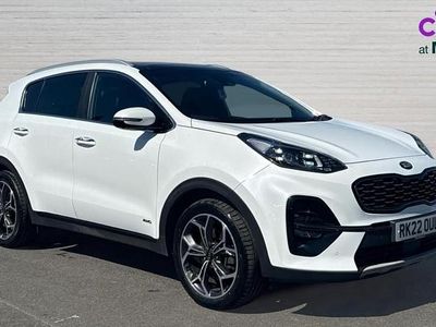 Begagnad Kia Sportage GT-Line S 180 HK (132 kW) 2022 Vit SUV