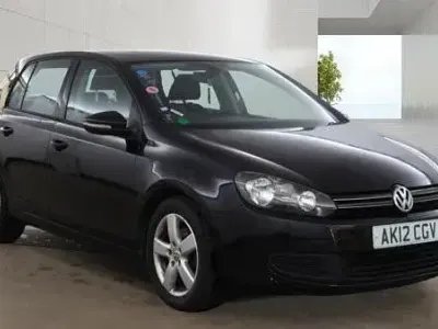 Used VW Golf VII Match 2012 Black Hatchback