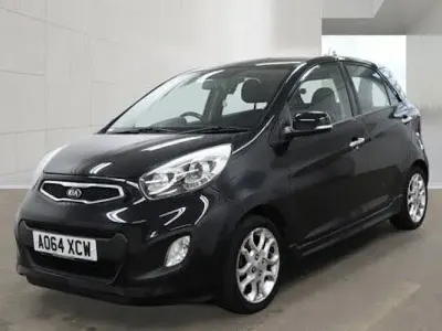 Used Kia Picanto 84 HP (61 kW) 2014 Black Hatchback