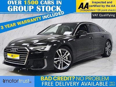 Used Audi A6 S-Line 299 HP (219 kW) 2022 Black Sedan