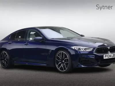 Begagnad BMW 840 M Sport 328 HK (241 kW) 2024 Blå Sportkupé