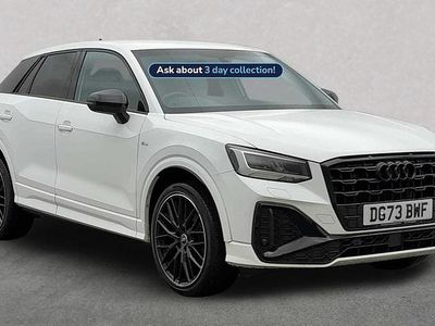 White Used 2023 Audi Q2 Black Edition SUV | £22,640 (Expensive)