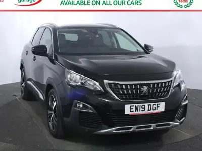 Used Peugeot 3008 Allure 131 HP (96 kW) 2019 Black SUV