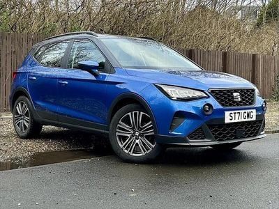 Used Seat Arona SE Technology 110 HP (80 kW) 2021 Blue SUV