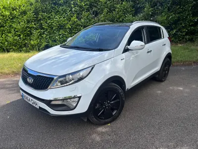 Used Kia Sportage 181 HP (133 kW) 2014 White SUV