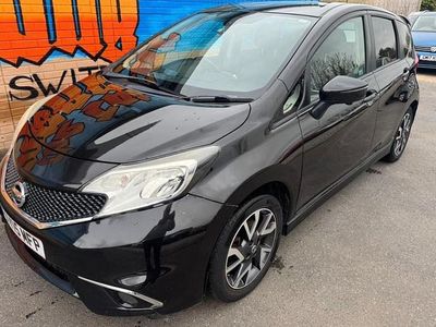 Used Nissan Note Tekna 90 HP (66 kW) 2015 Black Hatchback