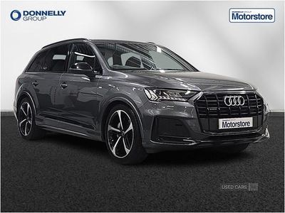 Grey Used 2023 Audi Q7 Black Edition SUV | £45,995 (Fair price)