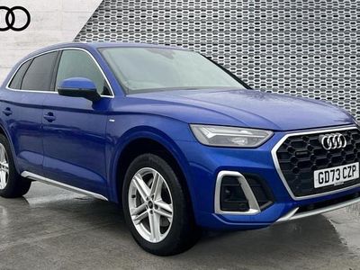 Blue Used 2024 Audi Q5 S-Line SUV | £35,497 (Fair price)